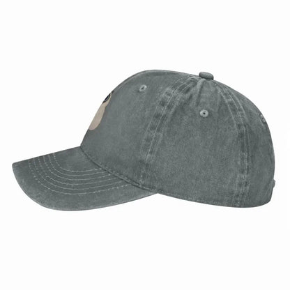 Himalayan Cat Washed Denim Baseball Cap