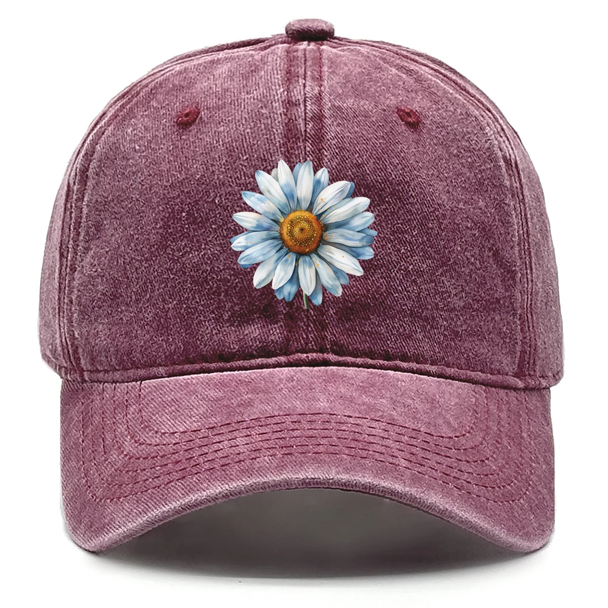 Adjustable Summer Cap For Women Men Flower Baseball Cap
