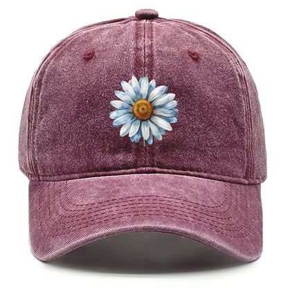 Adjustable Summer Cap For Women Men Flower Baseball Cap