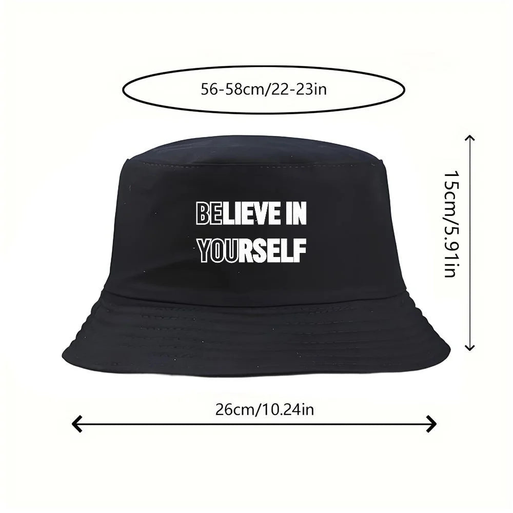 Believe In Yourself Vintage Cotton Bucket Hat