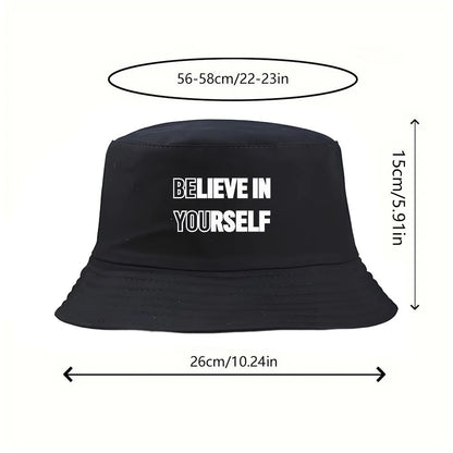 Believe In Yourself Vintage Cotton Bucket Hat
