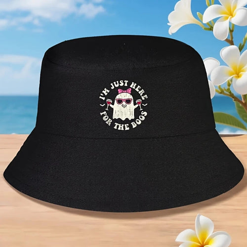 I'm Just Here For Boos Bucket Hat