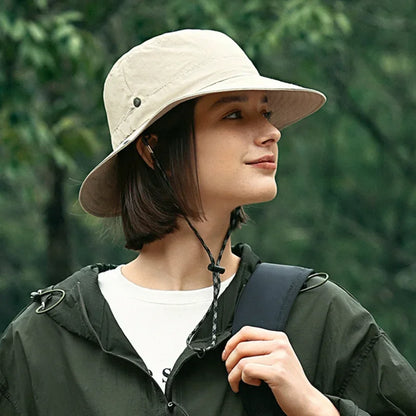 Foldable Waterproof 6cm Brim Outdoor Bucket Hat