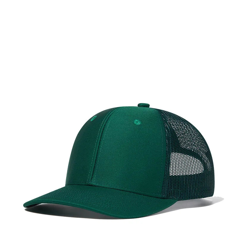 High Quality Mesh Baseball Cap Women Men Summer Cotton Breathable Sunhat