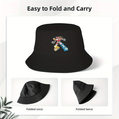 Zords Graphic Print Unisex Bucket Hat Design