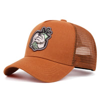 Brown Curved Mesh