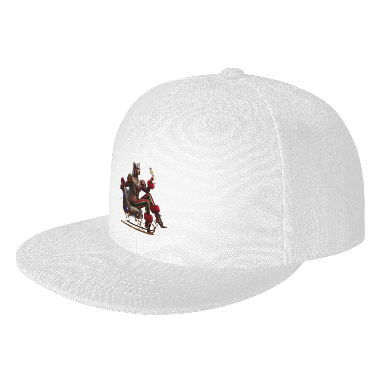 Sleigh Queen Glam Christmas Snapback Cap