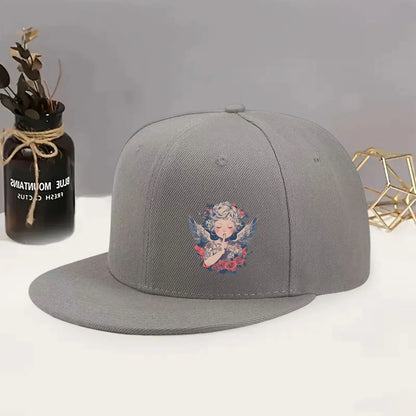 Angel Shh Snapback Cap