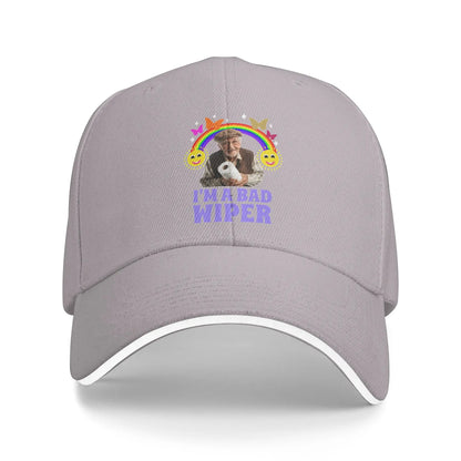 I Am A Bad Wiper Humor Baseball Cap