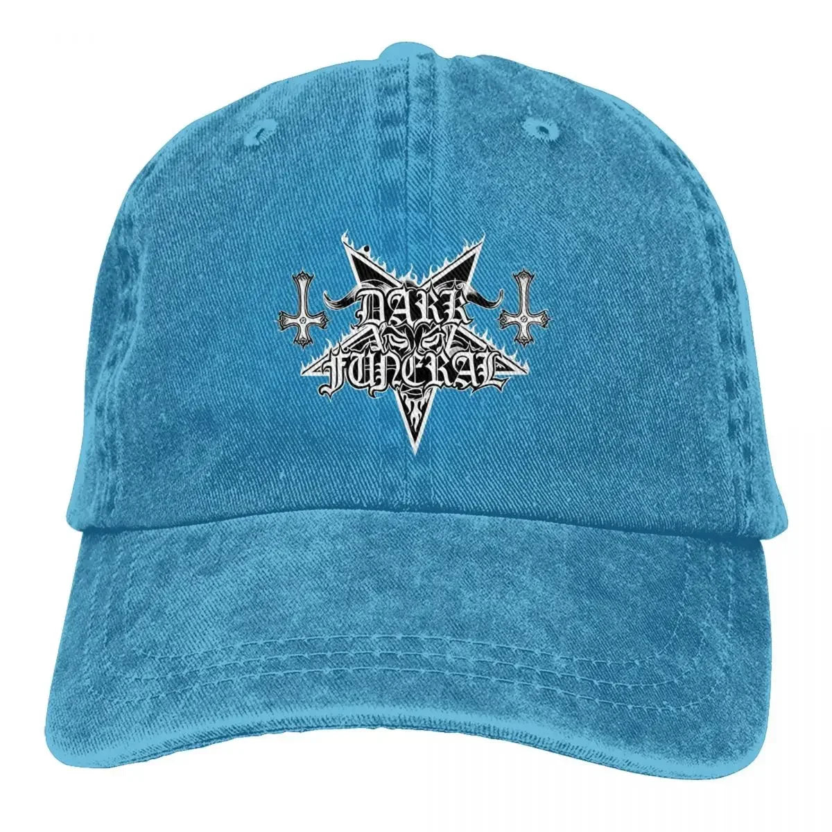 Dark Funeral Baphomet Washed Baseball Cap