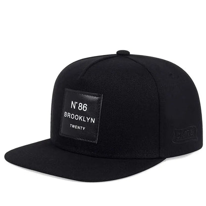 N86 Brooklyn Patch Cotton Snapback Cap