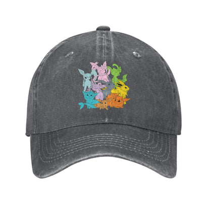 Pokemon Eevee Evolutions Casual Trucker Baseball Cap