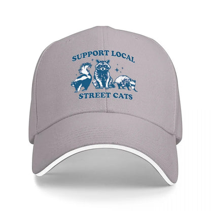 Support Local Street Cats Baseball Cap