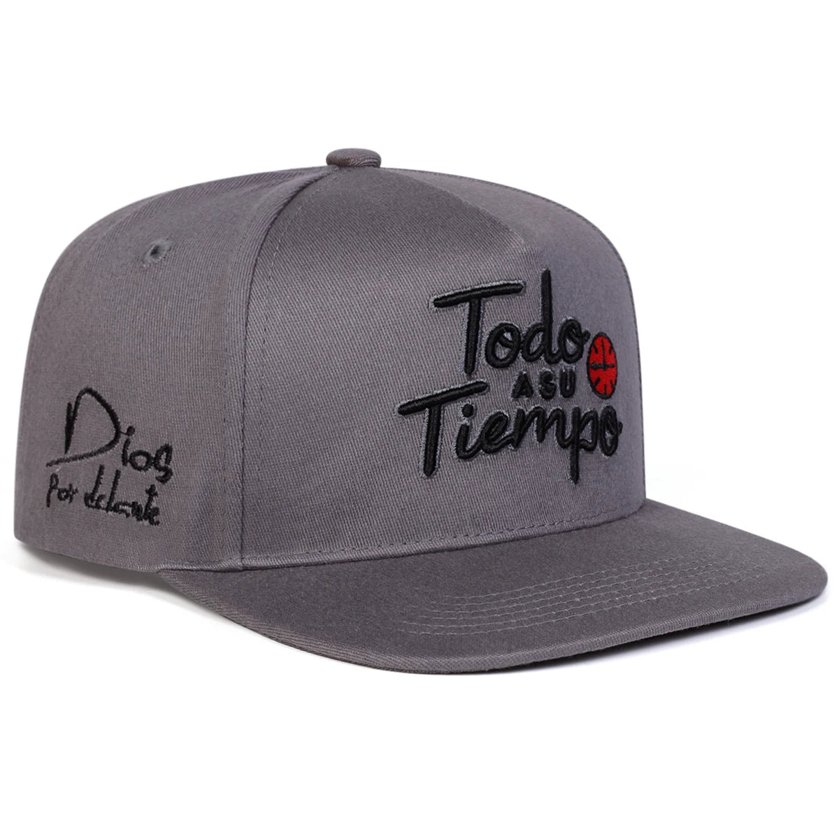 TODO A SU TIEMPO Embroidery Casual Snapback Cap