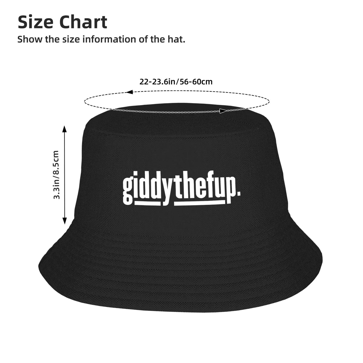 Giddythefup Kentucky Derby Horse Racing Bucket Hat