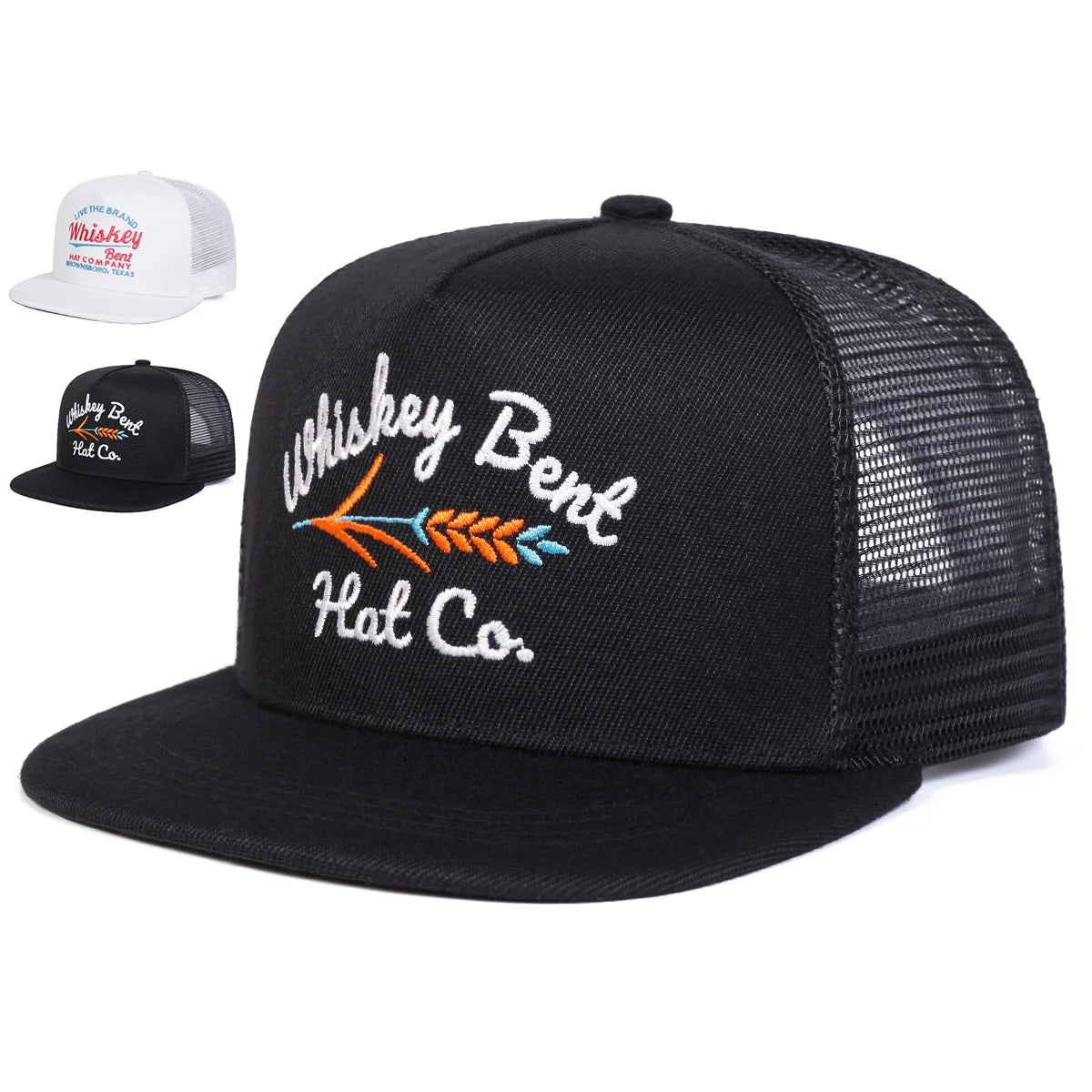 Unisex Letter Embroidery Hip- Hop Net Hats Spring Summer Outdoor