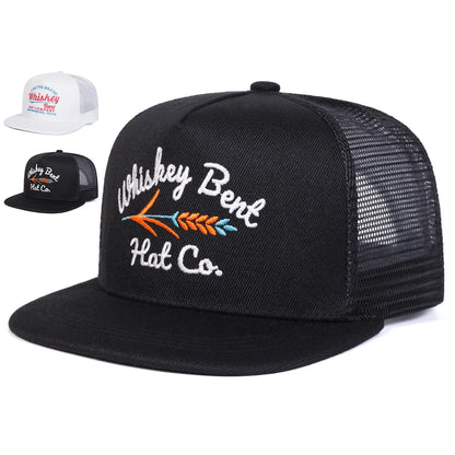Unisex Letter Embroidery Hip- Hop Net Hats Spring Summer Outdoor