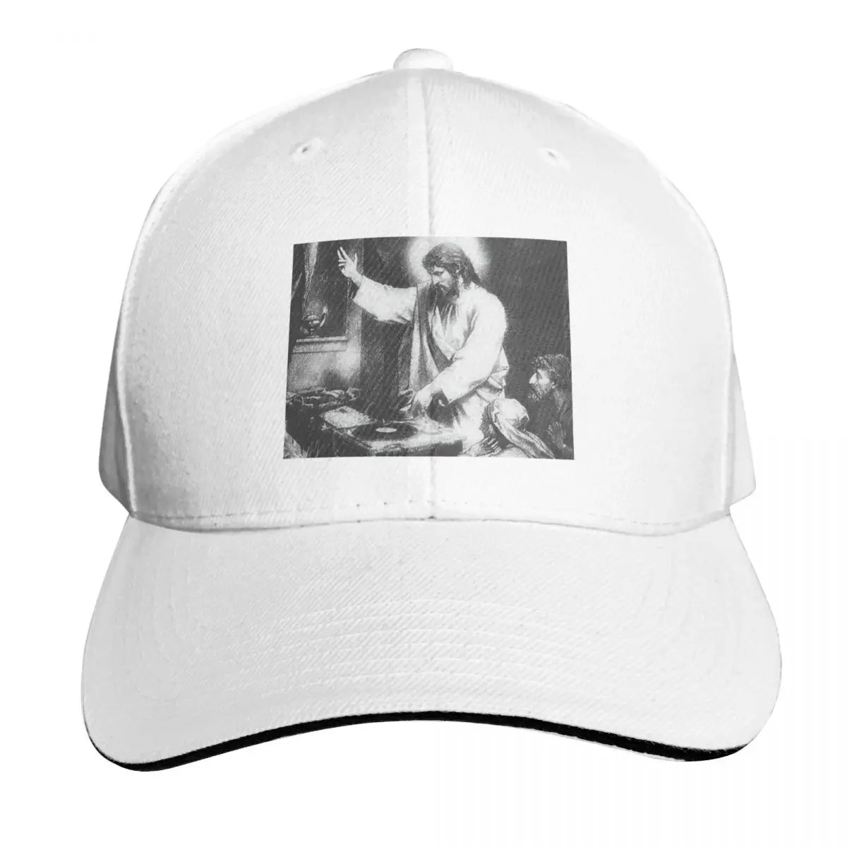 DJ Jesus Salvation Sound Two Tone Baseball Cap