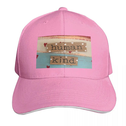 Human Kind Moisture Wicking Curved Brim Baseball Cap