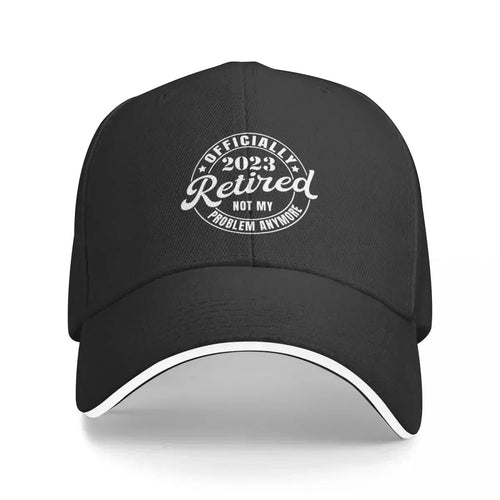 Retired 2023 Not My Problem Rugby Baseball Cap