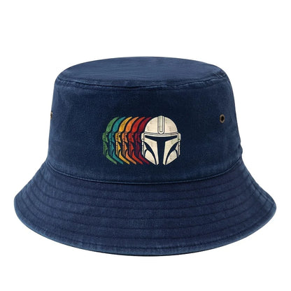 Rainbow Armor Print Outdoor Bucket Hat