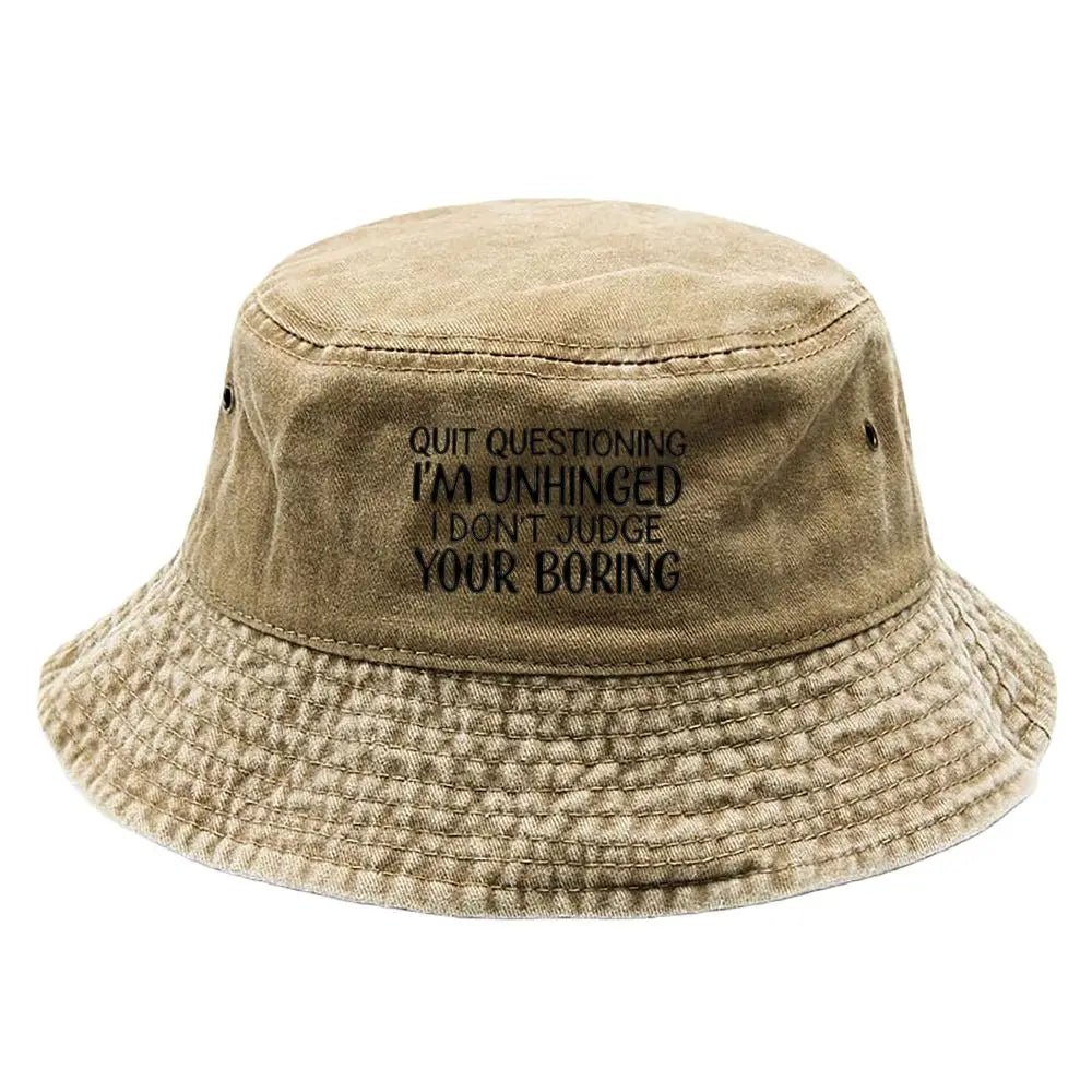 Latest Trend Solid Color Bucket Hat High Quality Breathable