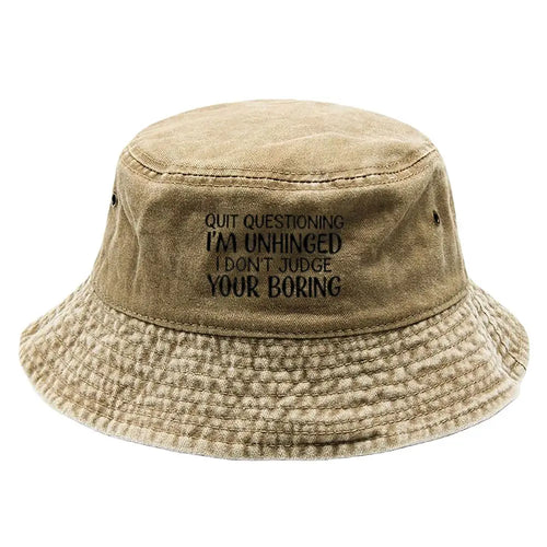 Latest Trend Solid Color Bucket Hat High Quality Breathable