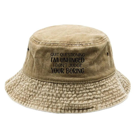 Latest Trend Solid Color Bucket Hat High Quality Breathable