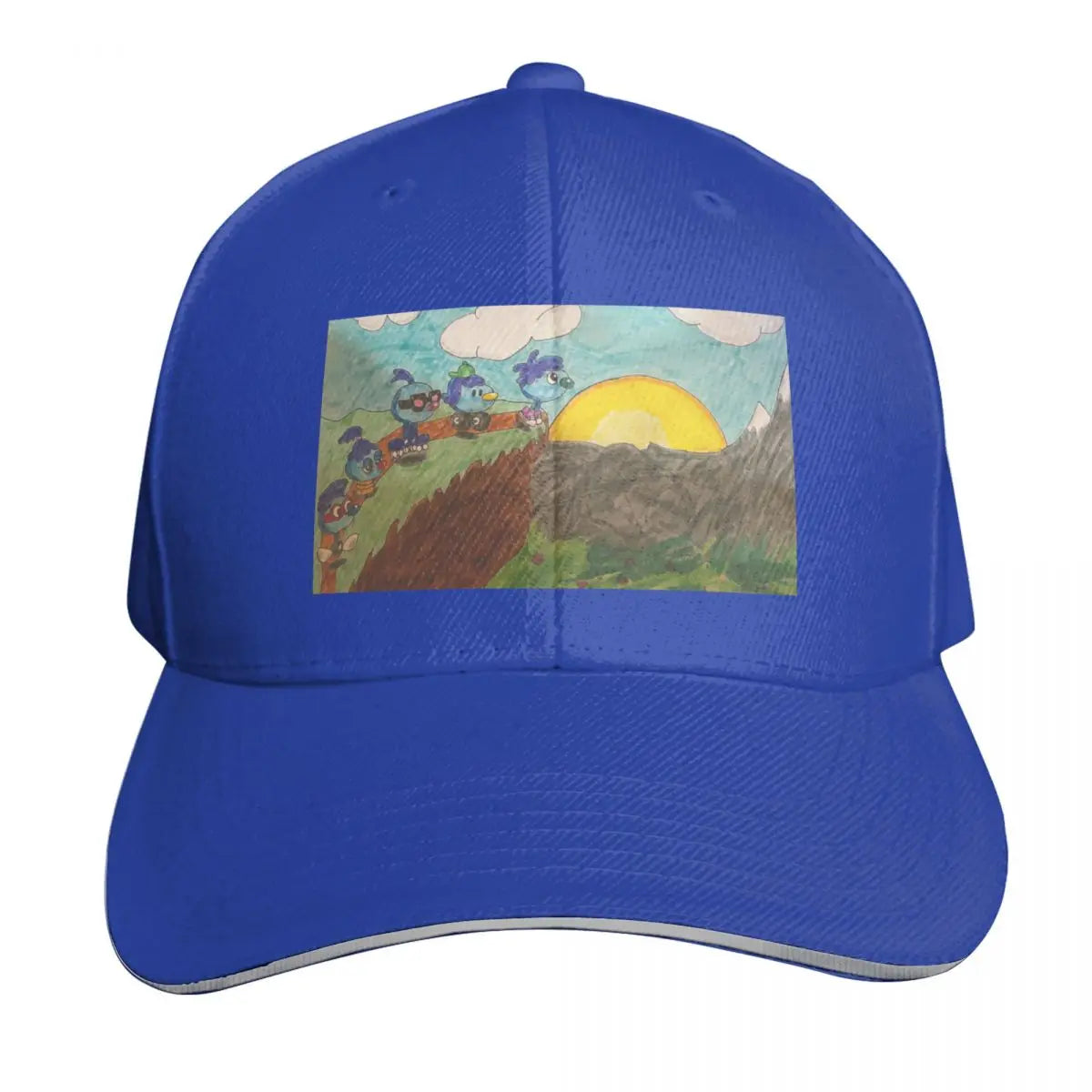 Zoombinis Sunset Vintage Baseball Cap