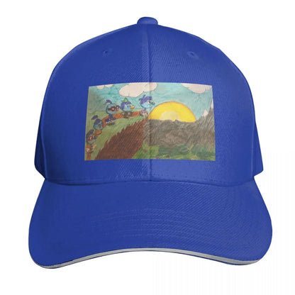 Zoombinis Sunset Vintage Baseball Cap