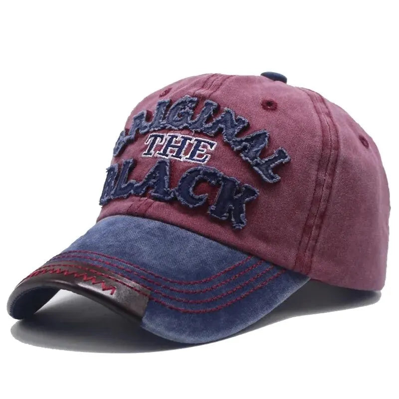 Unisex Vintage Baseball Cap Washed Cotton Hats