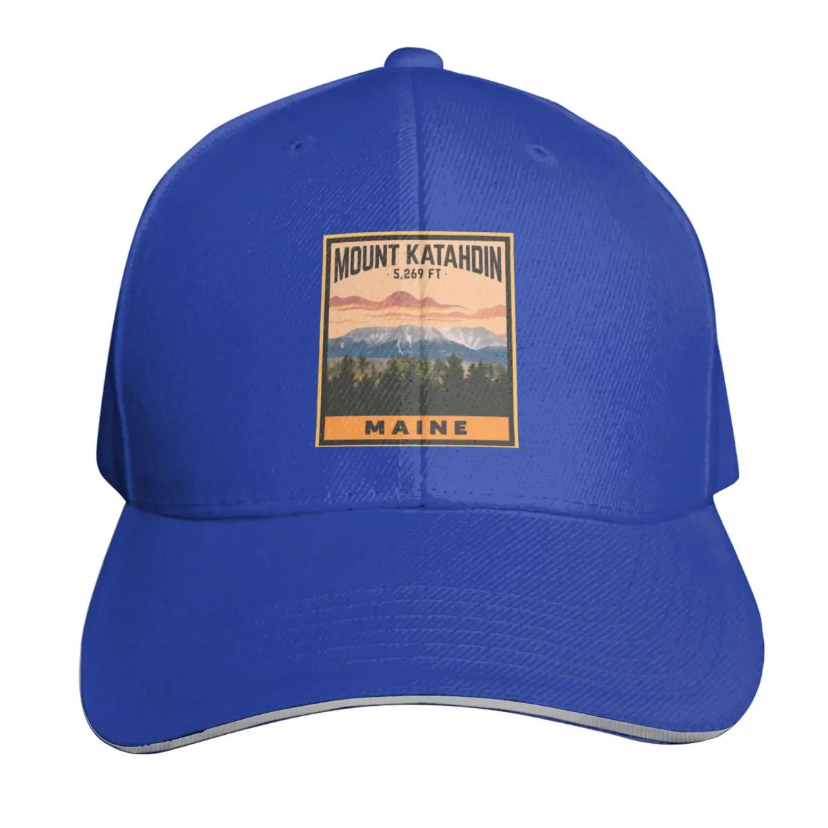 Mount Katahdin Maine Classic Baseball Cap