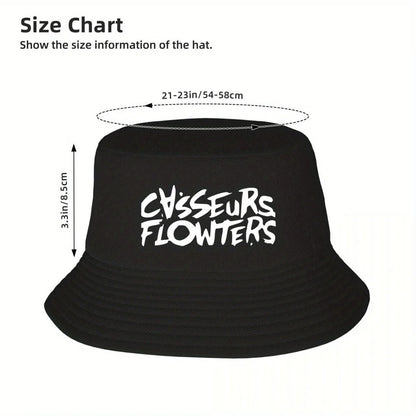 Casseurs Flowters Logo White Bucket Hat