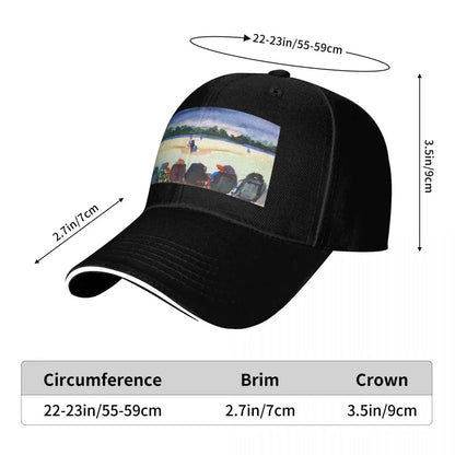 Take Me Out The Ballgame Night Baseball Cap
