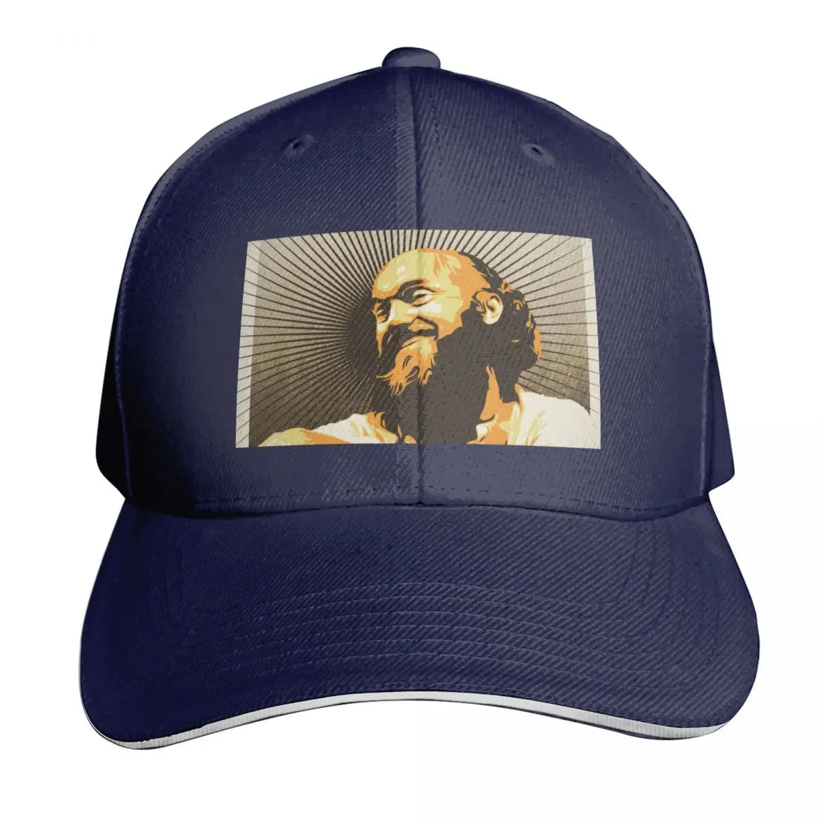 Baba Ram Dass Inspirational Mesh Baseball Cap