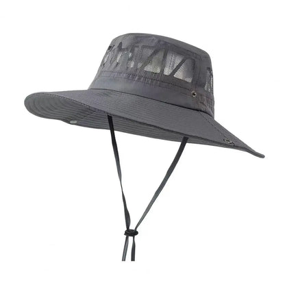 Breathable Mesh UV Protection Fishing Bucket Hat