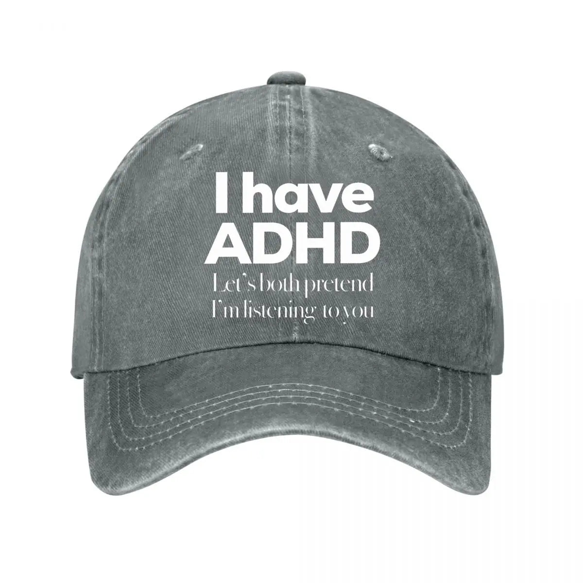 ADHD Pretend Listening Baseball Cap