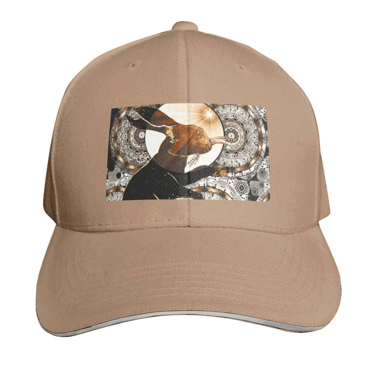 Nocturne Star Hare Embroidered Baseball Cap