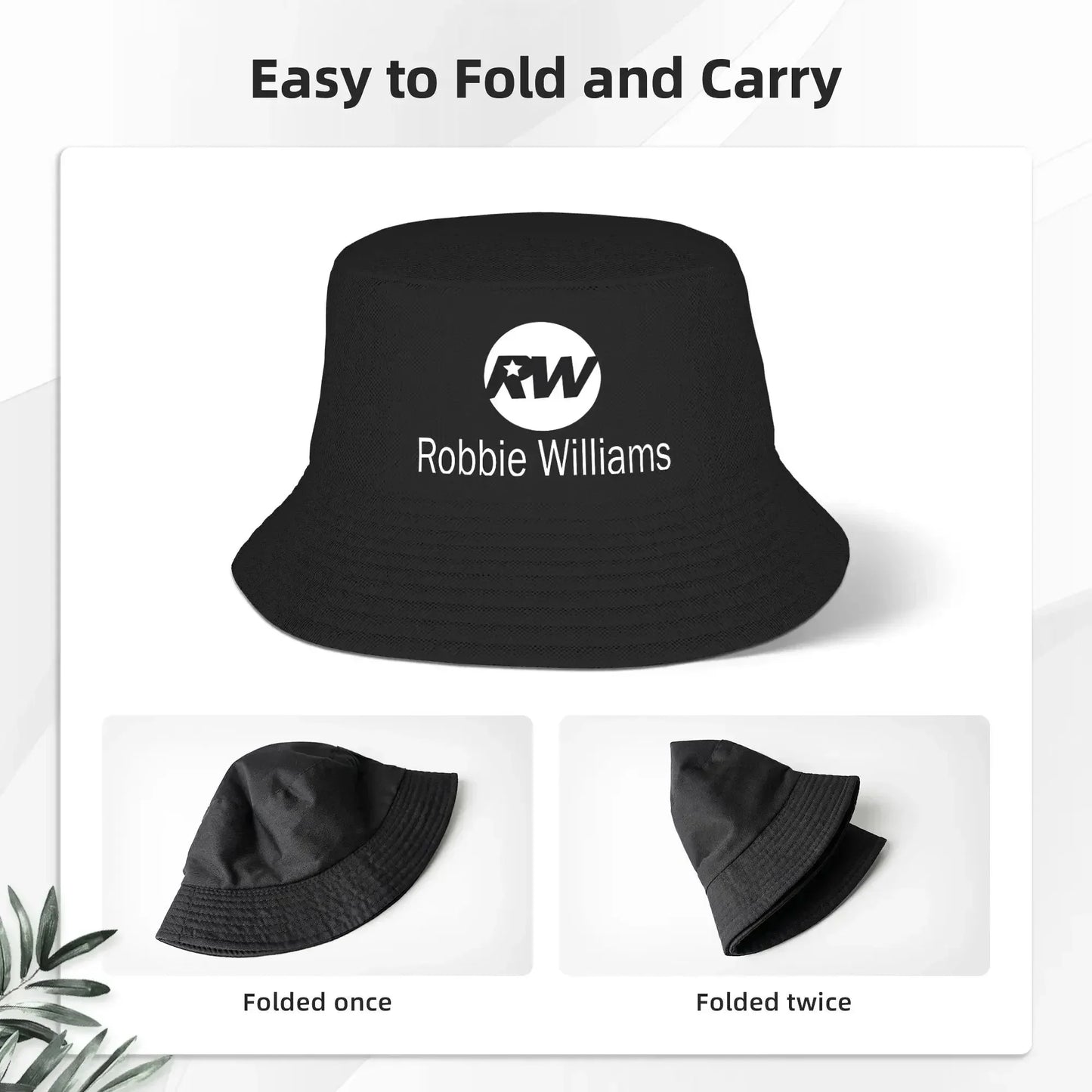 New Robbie Williams Bucket Hat
