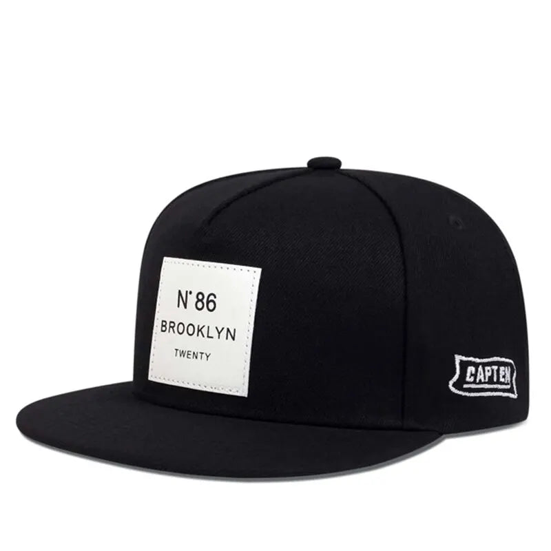 N86 Brooklyn Patch Cotton Snapback Cap