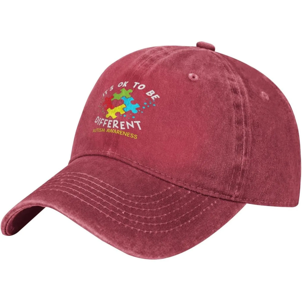 Autism Awareness It's Okay To Be Different Baseball Cap