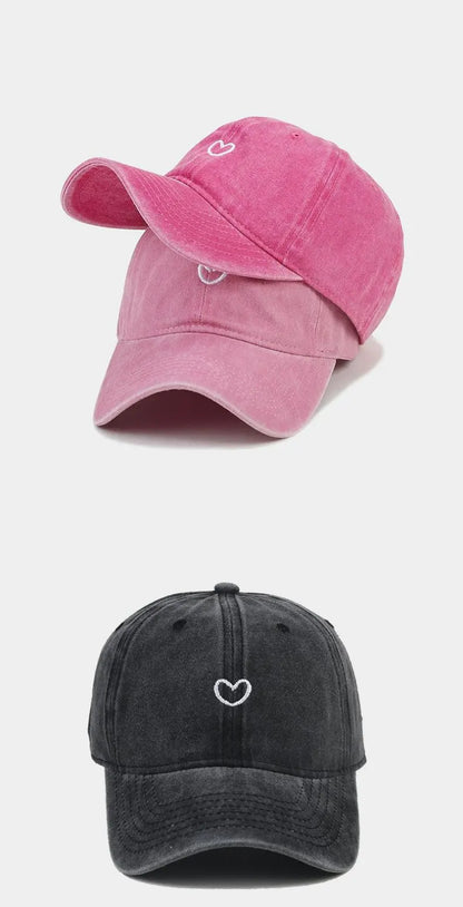 Hat New For Women Men Washed Cotton Baseball Cap Soft Top