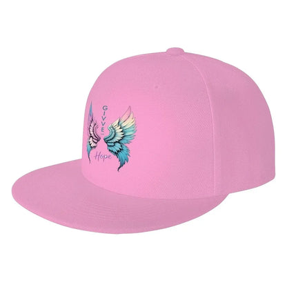 Colorful Wings Graphic Snapback Cap