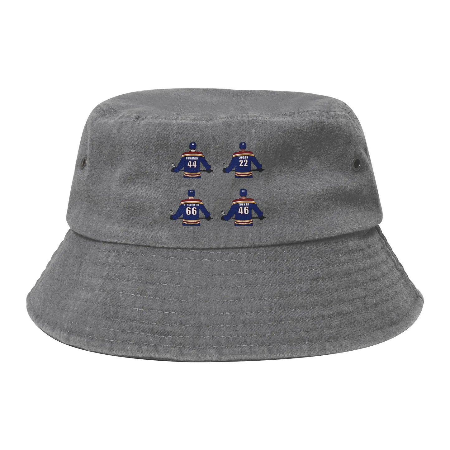 Unisex Distressed Washed Bucket Hat