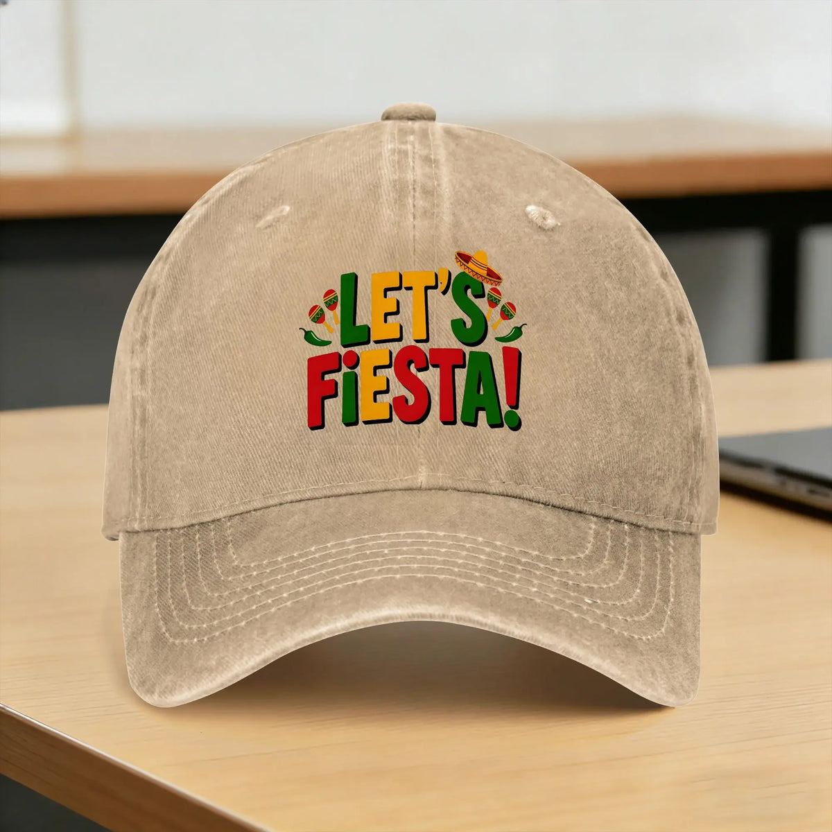 Let's Party Fiesta Funny Y2K Baseball Cap