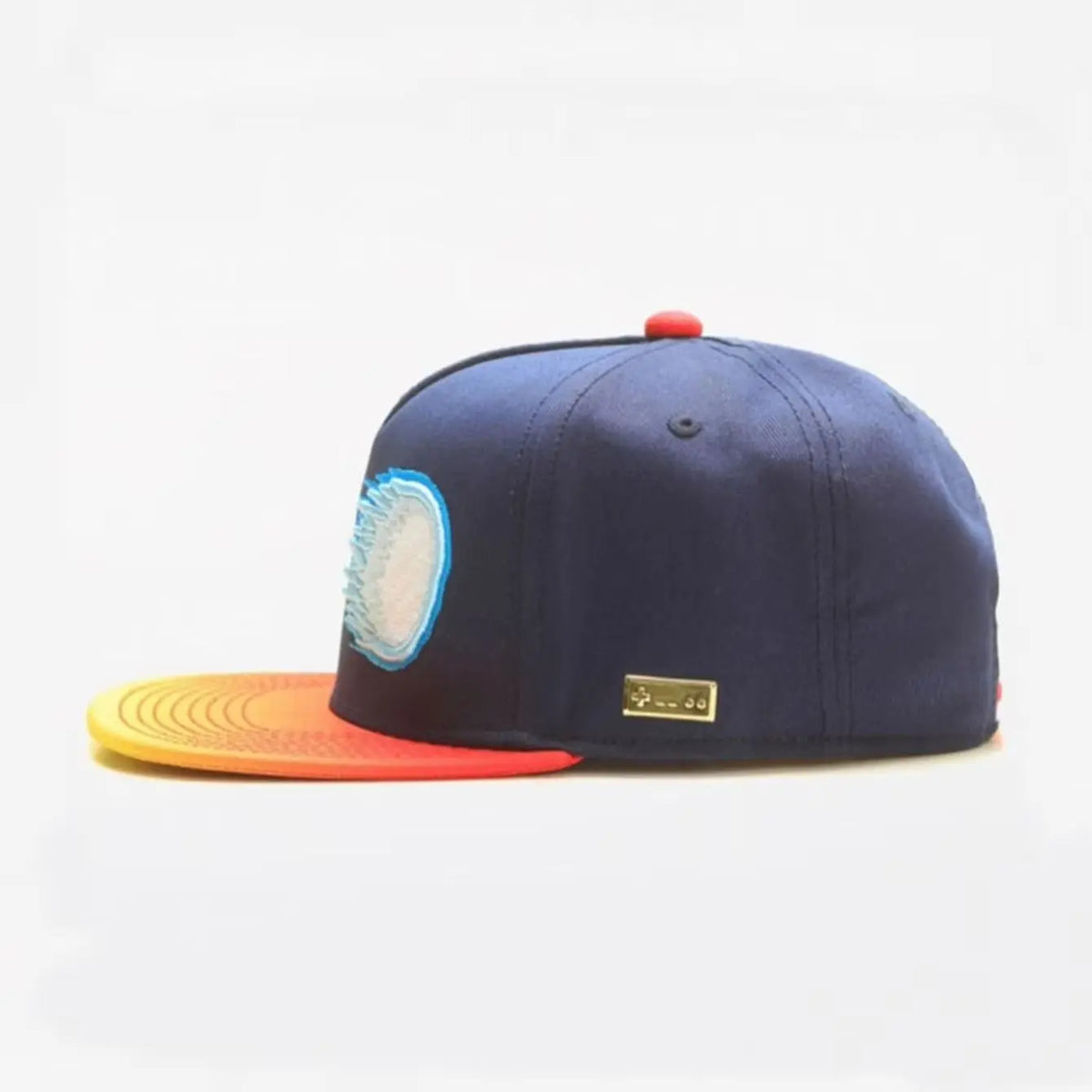 Cotton Embroidered Unisex Flat Brim Hip-Hop Snapback Cap