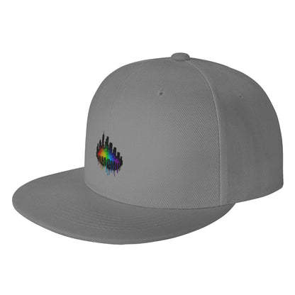 Color Drip City Fashion Snapback Cap
