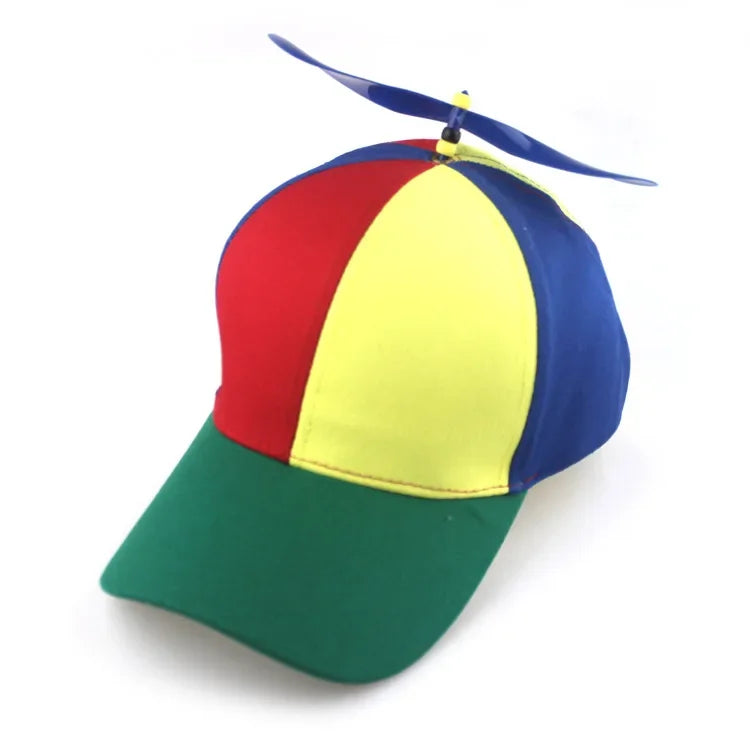 Fashion Colorful Bamboo Dragonfly Patchwork Baseball Cap Adult Size 52-61Cm
