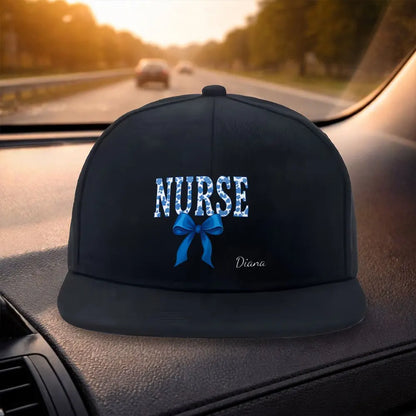 Nurse Diana Print Snapback Cap