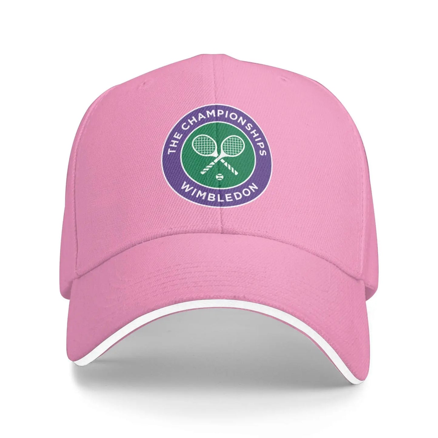 Wimbledon The Championship Tennis Grand Slam Print Baseball Cap